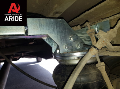 Рис. 16 Наши проекты: Пневмоподвеска на ﻿ГАЗ (GAZ) Газель NEXT для комфорта - Этапы установки