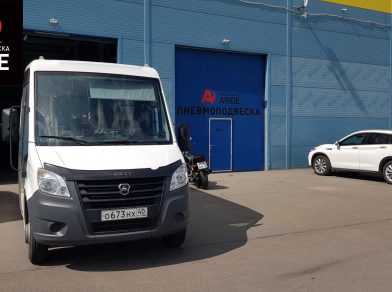 Рис. 2 Наши проекты: Пневмоподвеска на ﻿ГАЗ (GAZ) Газель NEXT для комфорта - Этапы установки