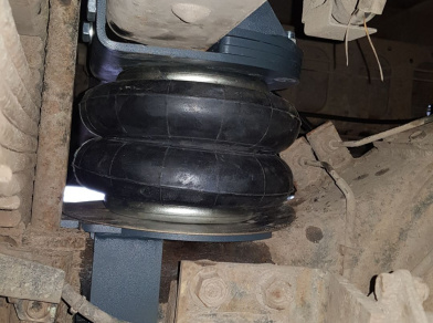 Рис. 7 Наши проекты: Пневмоподвеска на ﻿Isuzu Forward для комфорта - Этапы установки