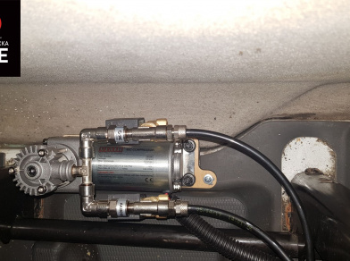 Рис. 12 Наши проекты: Пневмоподвеска на ﻿Peugeot Boxer для грузоподъемности - Этапы установки