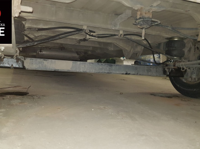 Рис. 5 Наши проекты: Пневмоподвеска на ﻿Peugeot Boxer для грузоподъемности - Этапы установки