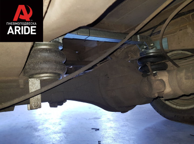 Рис. 5 Наши проекты: Пневмоподвеска на ﻿ГАЗ (GAZ) Газель для грузоподъемности - Этапы установки