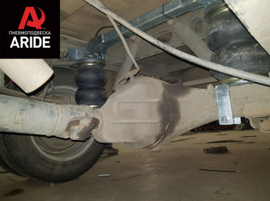 Рис. 8 Наши проекты: Пневмоподвеска на ﻿﻿ГАЗ (GAZ) Газель NEXT от компании Арайд - Этапы установки