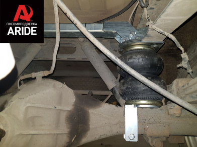 Рис. 9 Наши проекты: Пневмоподвеска на ﻿﻿ГАЗ (GAZ) Газель NEXT от компании Арайд - Этапы установки