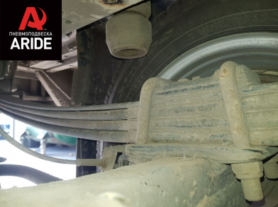 Рис. 9 Наши проекты: Пневмоподвеска на ﻿﻿ГАЗ (GAZ) Газель NEXT для усиления - Этапы установки