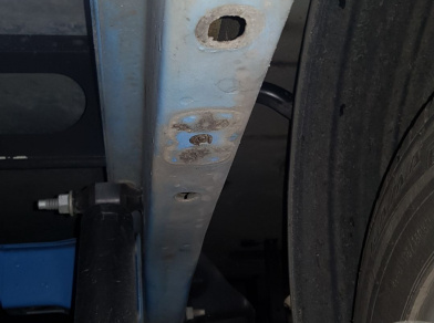 Рис. 9 Наши проекты: Пневмоподвеска на ﻿Ford Transit RWD от производителя - Этапы установки