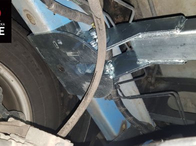 Рис. 13 Наши проекты: Пневмоподвеска на ﻿Ford Transit RWD от производителя - Этапы установки