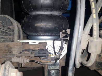 Рис. 20 Наши проекты: Пневмоподвеска на ﻿Ford Transit RWD от производителя - Этапы установки