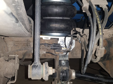 Рис. 28 Наши проекты: Пневмоподвеска на ﻿Ford Transit RWD от производителя - Этапы установки