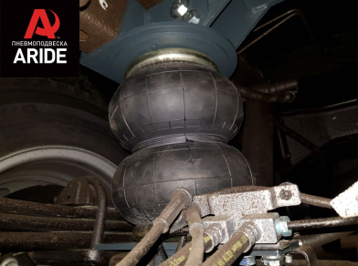 Рис. 5 Наши проекты: Пневмоподвеска на ﻿Ford Transit RWD от компании Арайд - Этапы установки