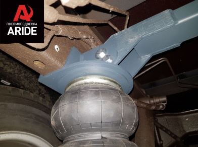 Рис. 6 Наши проекты: Пневмоподвеска на ﻿Ford Transit RWD от компании Арайд - Этапы установки