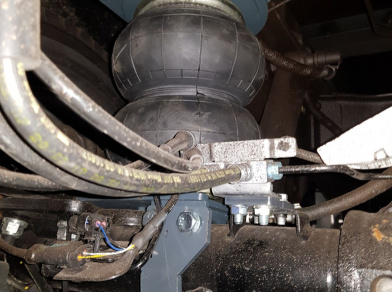 Рис. 7 Наши проекты: Пневмоподвеска на ﻿Ford Transit RWD от компании Арайд - Этапы установки