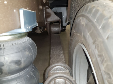 Рис. 8 Наши проекты: Пневмоподвеска на ﻿Ford Transit RWD от компании Арайд - Этапы установки