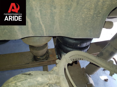 Рис. 6 Наши проекты: Пневмоподвеска на ﻿ГАЗ (GAZ) Газон NEXT от производителя - Этапы установки