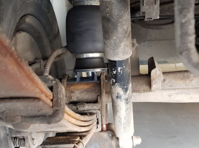 Рис. 4 Наши проекты: Пневмоподвеска на ﻿Hyundai Starex - Этапы установки