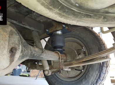 Рис. 7 Наши проекты: Пневмоподвеска на ﻿Hyundai Starex - Этапы установки