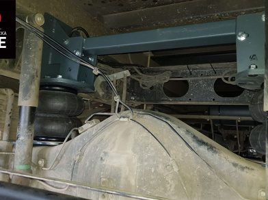 Рис. 6 Наши проекты: Пневмоподвеска на ﻿Mitsubishi Canter Euro 5 - Этапы установки