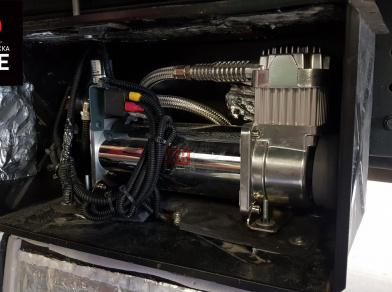 Рис. 26 Наши проекты: Пневмоподвеска на ﻿Mitsubishi Canter Euro 5 - Этапы установки