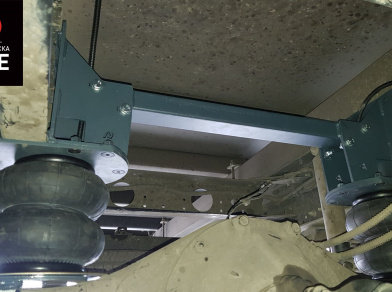 Рис. 28 Наши проекты: Пневмоподвеска на ﻿Mitsubishi Canter Euro 5 - Этапы установки