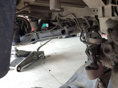 Рис. 10 Наши проекты: Пневмоподвеска на ﻿Peugeot Traveller - Этапы установки