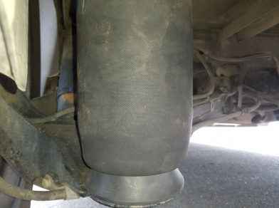 Рис. 4 Наши проекты: Пневмоподвеска на ﻿Peugeot Traveller - Этапы установки