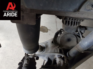 Рис. 6 Наши проекты: Пневмоподвеска на ﻿Peugeot Traveller - Этапы установки