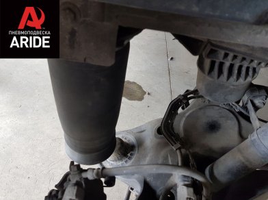 Рис. 5 Наши проекты: Пневмоподвеска на ﻿Peugeot Traveller - Этапы установки