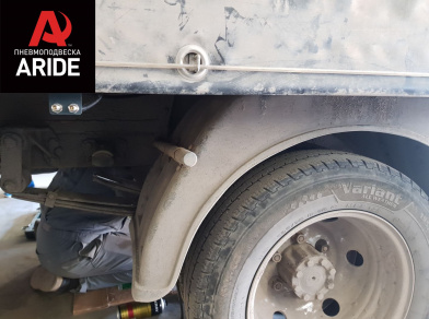 Рис. 2 Наши проекты: Пневмоподвеска на ﻿ГАЗ (GAZ) Газель для комфорта - Этапы установки