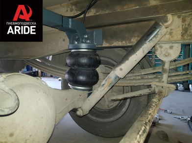 Рис. 4 Наши проекты: Пневмоподвеска на ﻿ГАЗ (GAZ) Газель для комфорта - Этапы установки