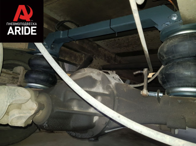 Рис. 5 Наши проекты: Пневмоподвеска на ﻿ГАЗ (GAZ) Газель для комфорта - Этапы установки