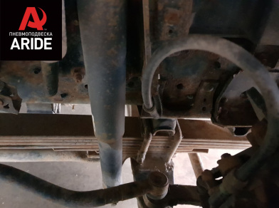 Рис. 6 Наши проекты: Пневмоподвеска на ﻿ГАЗ (GAZ) Газель для комфорта - Этапы установки