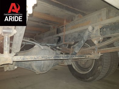 Рис. 10 Наши проекты: Пневмоподвеска на ﻿ГАЗ (GAZ) Газель для усиления - Этапы установки