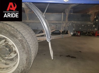 Рис. 11 Наши проекты: Пневмоподвеска на ﻿ГАЗ (GAZ) Газель для усиления - Этапы установки