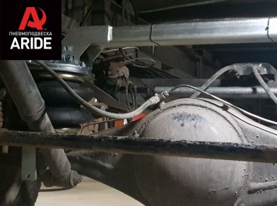 Рис. 12 Наши проекты: Пневмоподвеска на ﻿ГАЗ (GAZ) Газель для усиления - Этапы установки