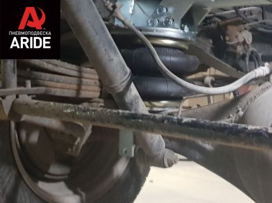 Рис. 13 Наши проекты: Пневмоподвеска на ﻿ГАЗ (GAZ) Газель для усиления - Этапы установки