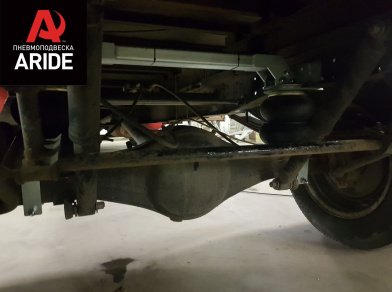 Рис. 15 Наши проекты: Пневмоподвеска на ﻿ГАЗ (GAZ) Газель для усиления - Этапы установки