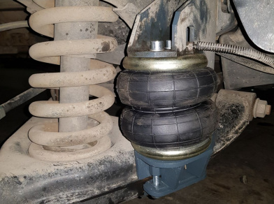 Рис. 4 Наши проекты: Пневмоподвеска на ﻿ГАЗ (GAZ) Газель NEXT для грузоподъемности - Этапы установки