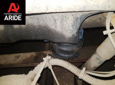 Рис. 3 Наши проекты: Пневмоподвеска на ﻿ГАЗ (GAZ) Газон NEXT для грузоподъемности - Этапы установки