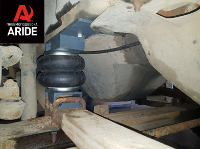 Рис. 5 Наши проекты: Пневмоподвеска на ﻿ГАЗ (GAZ) Газон NEXT для грузоподъемности - Этапы установки