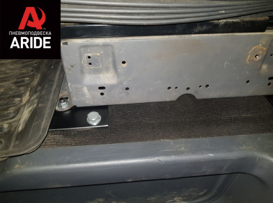 Рис. 8 Наши проекты: Пневмоподвеска на ﻿ГАЗ (GAZ) Газон NEXT для грузоподъемности - Этапы установки