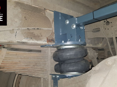 Рис. 5 Наши проекты: Пневмоподвеска на ﻿ГАЗ (GAZ) Газон NEXT для усиления - Этапы установки