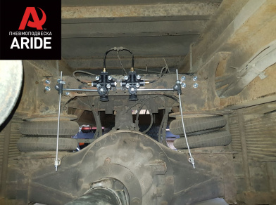 Рис. 1 Наши проекты: Пневмоподвеска на ﻿ГАЗ (GAZ) Газон NEXT от компании Арайд - Этапы установки