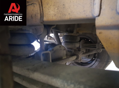 Рис. 3 Наши проекты: Пневмоподвеска на ﻿ГАЗ (GAZ) Газель с гарантией - Этапы установки