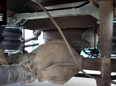 Рис. 10 Наши проекты: Пневмоподвеска на ﻿Ford Transit RWD для комфорта - Этапы установки