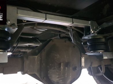 Рис. 3 Наши проекты: Пневмоподвеска на ﻿Iveco Daily 50C для комфорта - Этапы установки