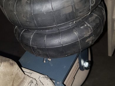 Рис. 12 Наши проекты: Пневмоподвеска на ﻿Mitsubishi Canter - Этапы установки