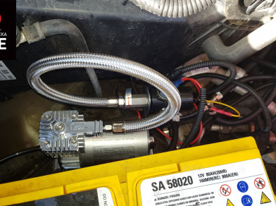 Рис. 14 Наши проекты: Пневмоподвеска на ﻿Chevrolet Express 1500 - Этапы установки