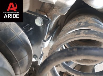 Рис. 16 Наши проекты: Пневмоподвеска на ﻿Dodge Ram 1500 - Этапы установки