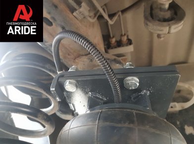 Рис. 18 Наши проекты: Пневмоподвеска на ﻿Dodge Ram 1500 - Этапы установки