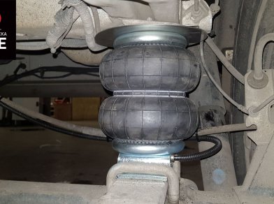 Рис. 2 Наши проекты: Пневмоподвеска на ﻿Fiat Ducato от производителя - Этапы установки